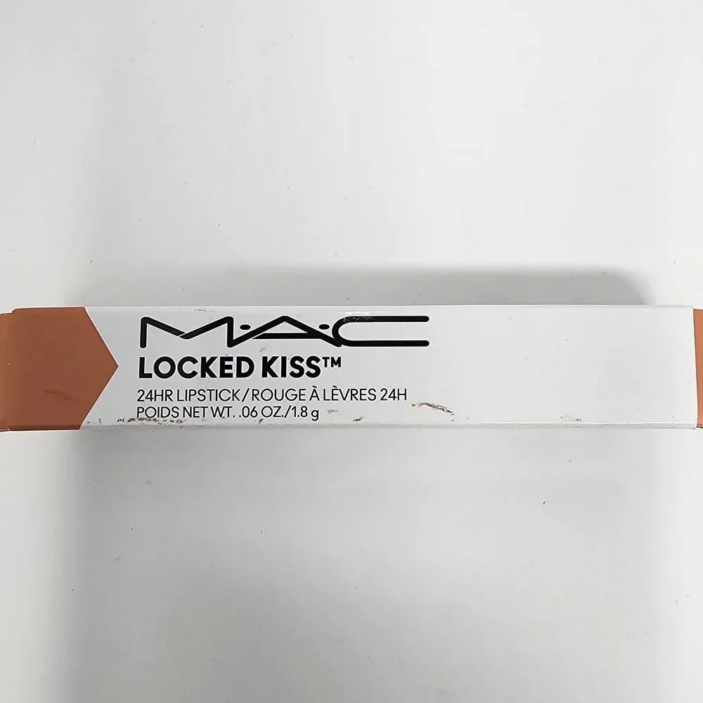 MAC Locked Kiss 24Hr Lipstick Shade 68 Teaser‎ 1.8g  Full Size New In Box
